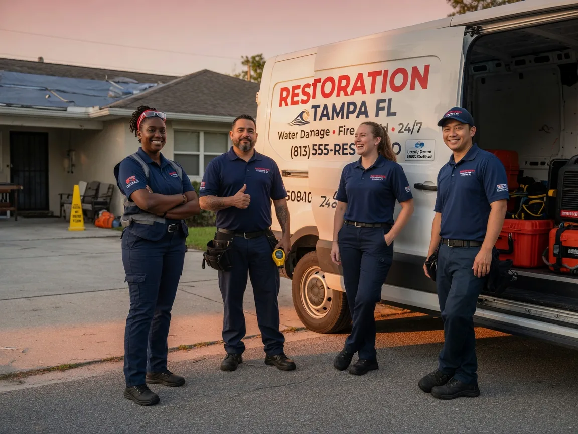 Water Damage Restoration company in Rowan, IA